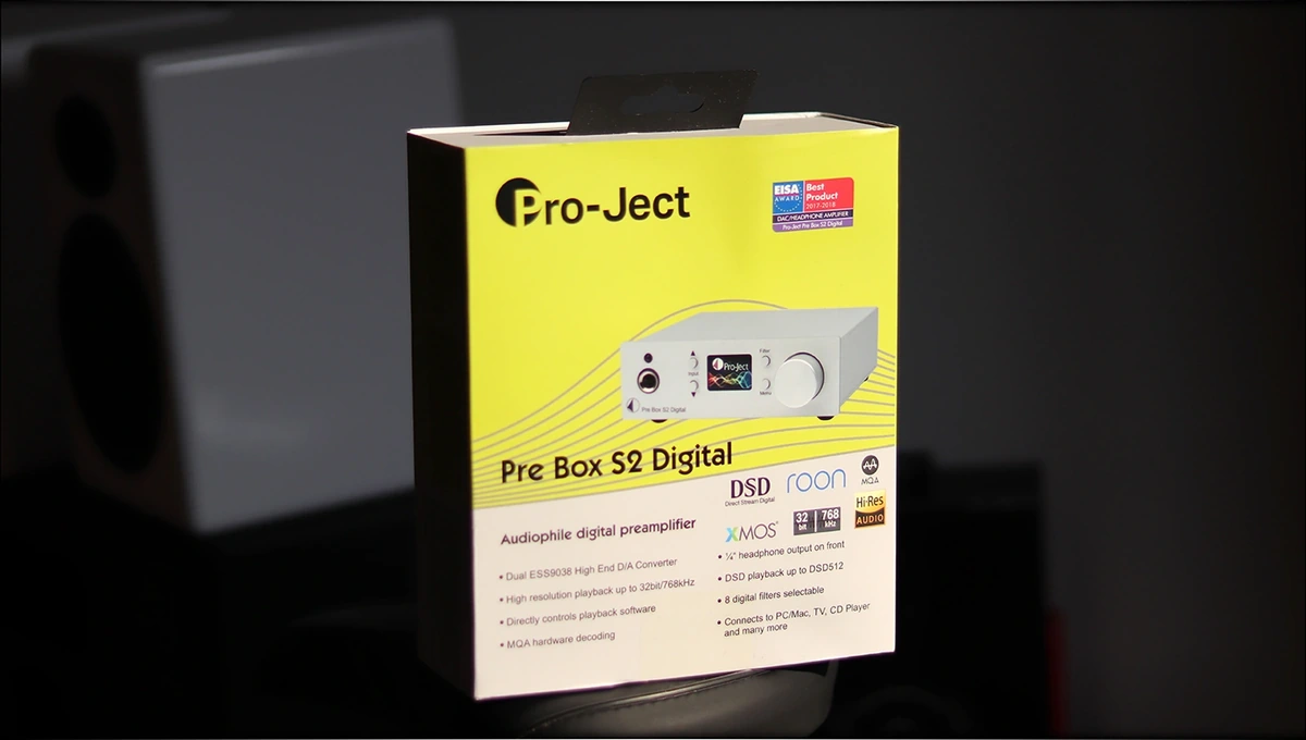 Pro-Ject シグナルコンバーター Box Pre Box S2 Dgt Black ブラック