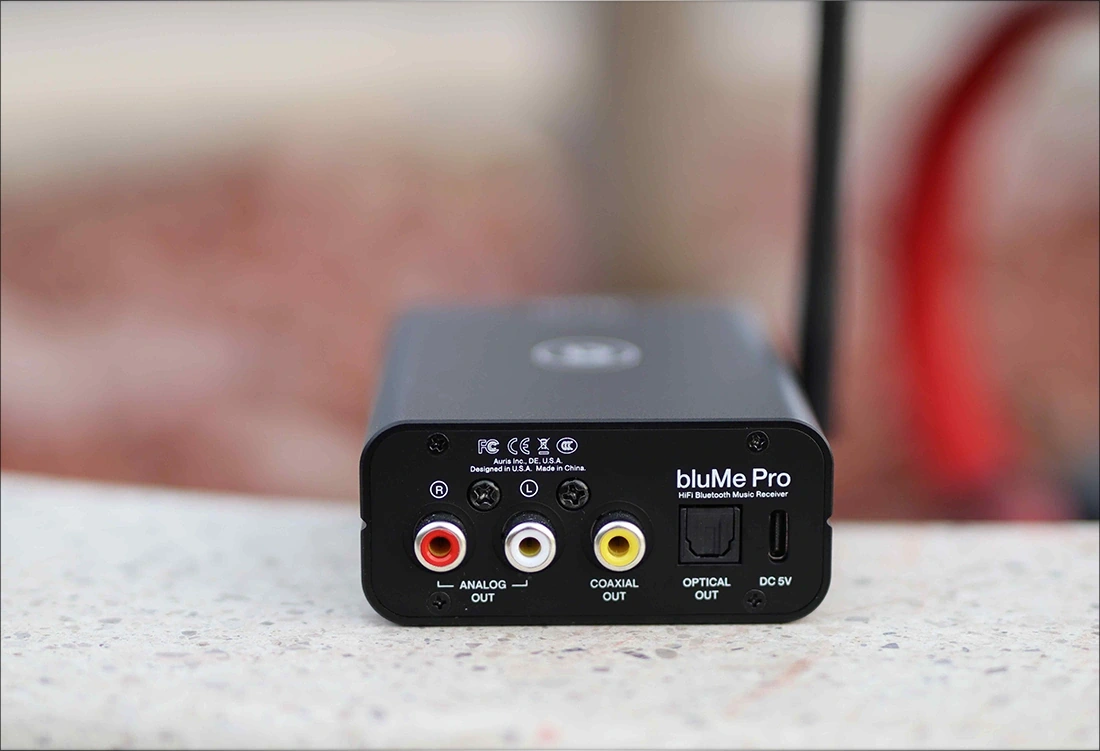 Auris BluMe PRO - Receiver, DAC, Bluetooth, OLED & LDAC — Audiophile Heaven