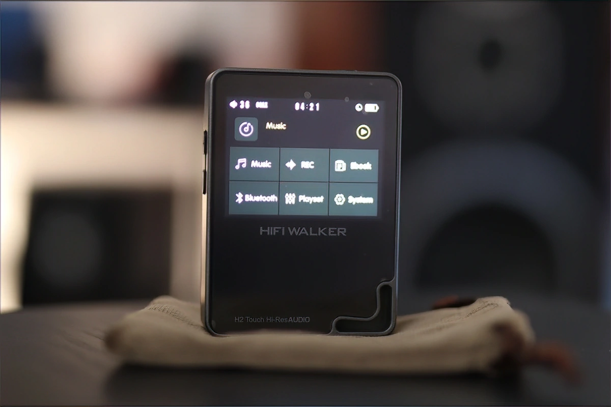thumbnail image 2 of HIFI WALKER H2 Touch, Hi Res MP3 Player With Bluetooth, 2.4" HD Touch 2 of 11