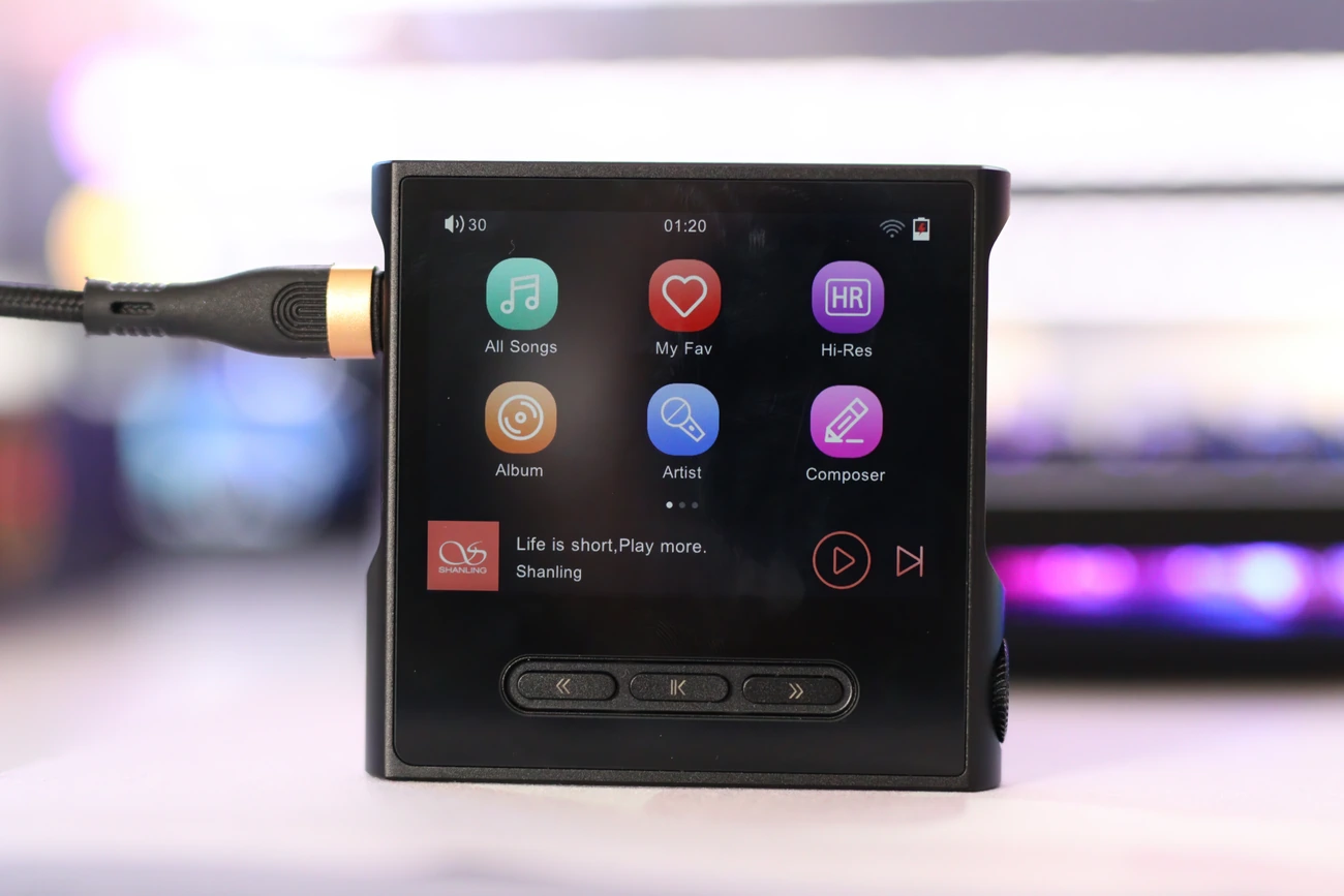 Shanling M1s DAP Music Player - The Upside Down Song — Audiophile